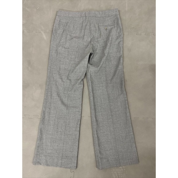 New BCBG Max Azria Womens 12 Med Heather Grey Carla Slim Flare Dress Trouser FS - Picture 10 of 12